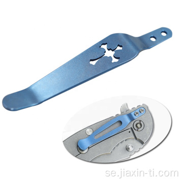 Titanium Pocket Kniv Clip Folding Kniv Back Clips